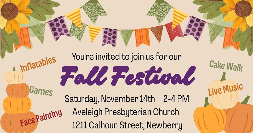 aveleigh presbyterian fall festival